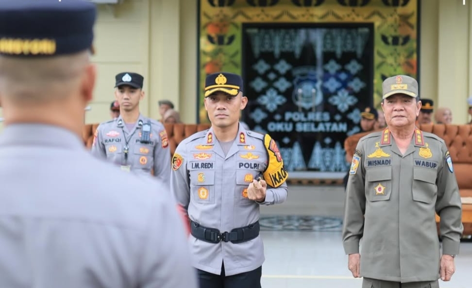 Operasi Ketupat Musi 2026 Resmi Dimulai, Polres OKU Selatan Gelar Apel Pasukan
