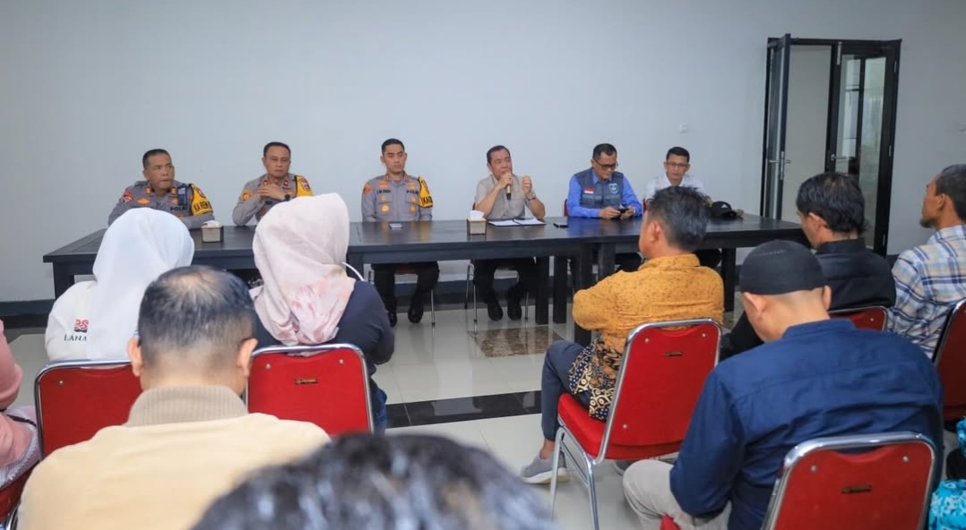 Rapat Koordinasi Jelang Idul Fitri, Polres OKU Selatan Tegaskan Berantas Premanisme dan Pungli di Wisata Danau Ranau