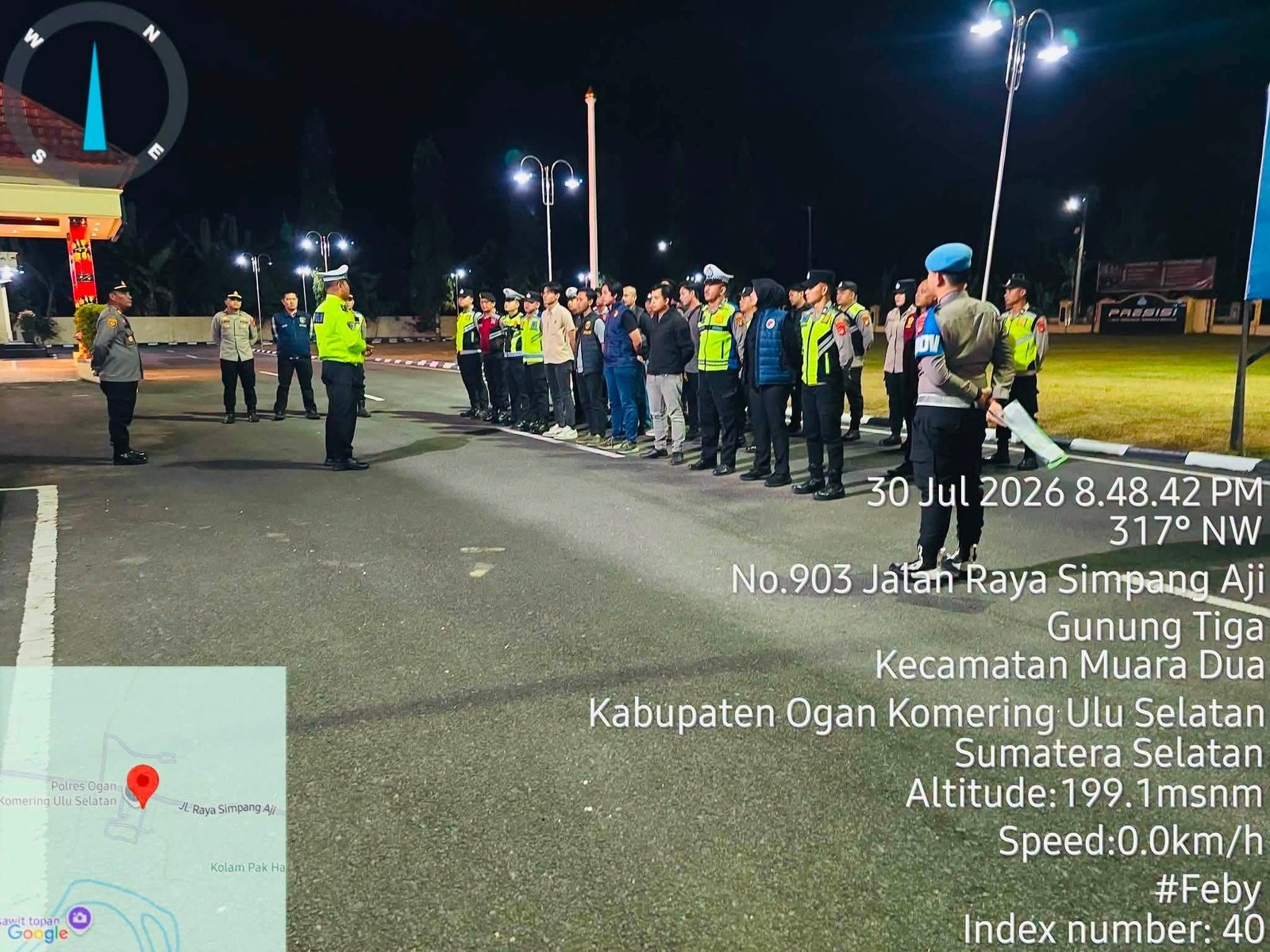 Polres OKU Selatan Gandeng Satpol PP Tertibkan Tempat Hiburan di Muaradua