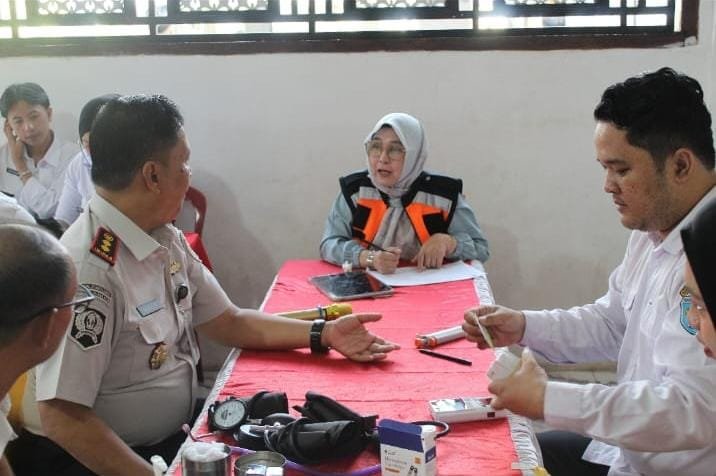 Sambut HUT ke-81 RI, Lapas Muaradua Kumpulkan 19 Kantong Darah untuk Masyarakat